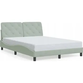 Postel Jednolůžková dřevěná postel VidaXL 90x220 cm, vícebarevná