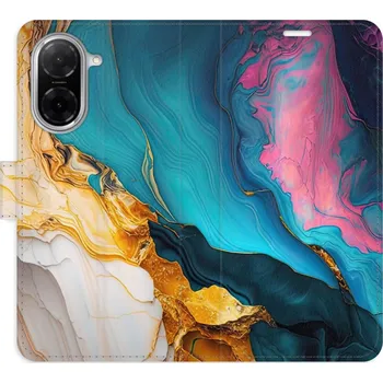 Pouzdro na mobilní telefon Flipové pouzdro iSaprio - Colourful Marble - Xiaomi Redmi A5