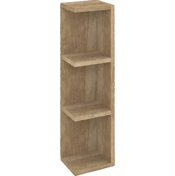 Nábytek Sapho RIWA otevřená police 20x70x15 cm, levá/pravá, dub alabama - RIW250-0022