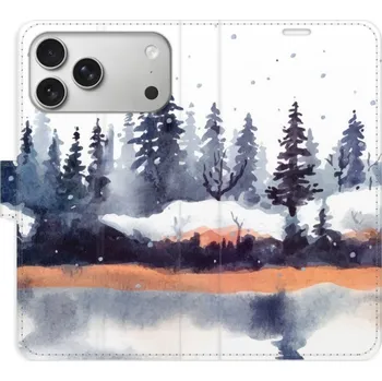 Pouzdro na mobilní telefon Flipové pouzdro iSaprio - Winter 02 - iPhone 17 Pro Max