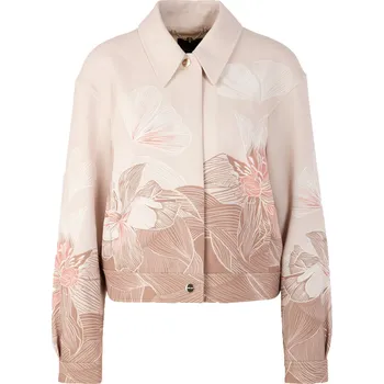 Cyklistické oblečení Marc Cain AC 31.07 W16 Jacket Warm Taupe New 619