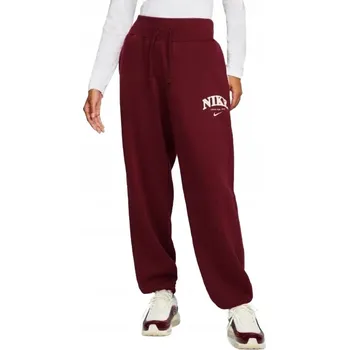 Dámské kalhoty Dámské kalhoty Nike Phoenix Fleece Volný střih FB9959-638 M