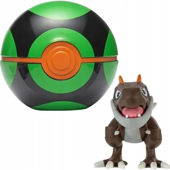 Figurka Pokémoni Clip 'n' Go Figurka Tyrunt a Dusk Ball - PKW4154