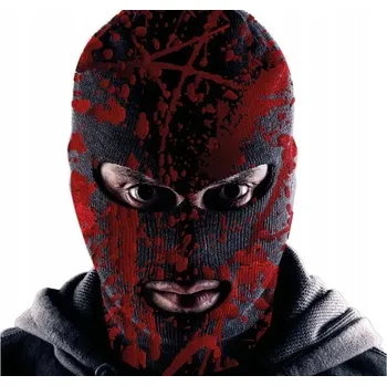 Karnevalový doplněk Guirca Kukla na hlavu krvavá PVC