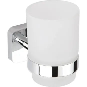 Sapho INSIA sklenka, mléčné sklo, chrom - IS004