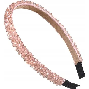 Čelenka Dívčí čelenka s růžovými krystaly