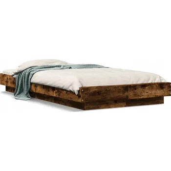 Postel Jednolůžková dřevěná postel VidaXL 90x220 cm, vícebarevná