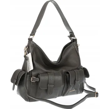 Kabelka Dámská Shopper Kabelka Prostorná A4 Módní Taška Kabelka Přes Rameno 9560 šedá