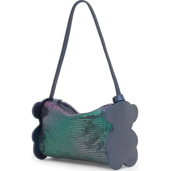 Kožená kabelka Tous Salsi 2002354635 tyrkysová 69X, vel. ONE SIZE