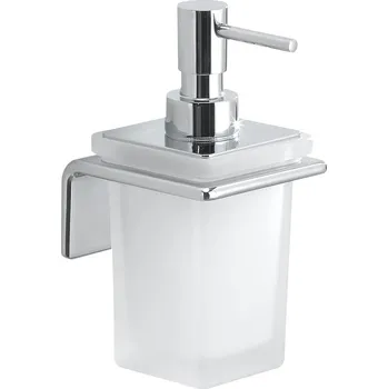 Dávkovač mýdla Gedy IL GIGLIO dávkovač mýdla, mléčné sklo, chrom - A98113