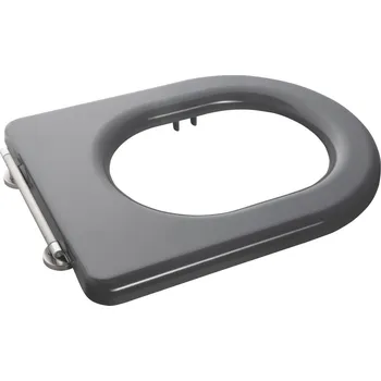 WC sedátko Sapho MEDIC WC sedátko, Soft Close, Easy Take, šedá - MC102-113