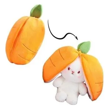 plyšák Królik magiczny Marchewka 25cm