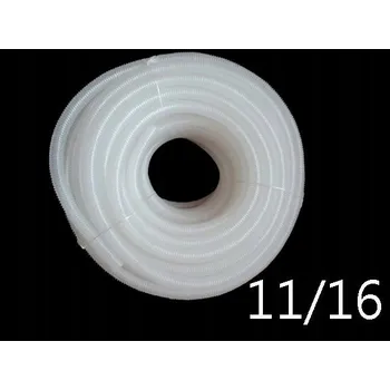 kabelová chránička Chránič kabelů husí krk bílé barvy o vnitřním/vnějším průměru 9/13 mm 25 m