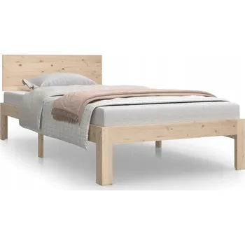 Ložnice Postel VidaXL 810460 93,5 x 195,5 cm béžová