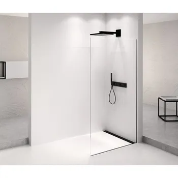 Polysan ARCHITEX BLACK MATT sprchová zástěna 1162mm, čiré sklo - AXB120CL