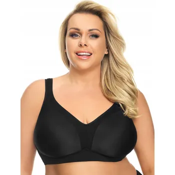 Podprsenka Gorsenia podprsenka s měkkými košíčky černá velikost 75D