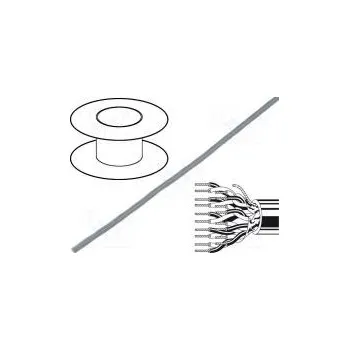 elektrický kabel BELDEN 9501.01152 Vodič RS232 1x2x24AWG lanko Cu tienený,fólie Al-PET PVC 152m