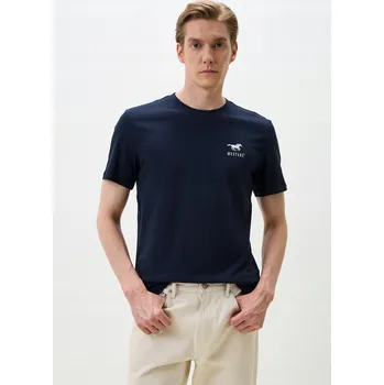 Pánské Pánské Tričko Mustang Austin, tmavě modré, velikost vel. M