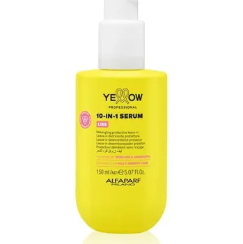 Stylingový přípravek Alfaparf Milano Yellow Liss – bezoplachové sérum pro uhlazení vlasů 150 ml uhlazení vlasů • ochrana proti krepatění • lesk a hebkost • 150 ml