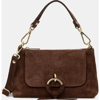 Kabelka Semišová kabelka Answear.LAB C00046.isr hnědá 88X, vel. ONE SIZE