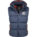 Geographical Norway pánská vesta modrá velikost L