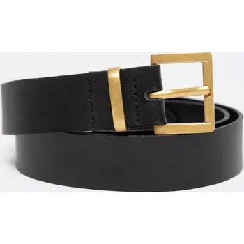 Opasek PÁSEK kožený opasek BIG STAR , černý, Aruma 906 L