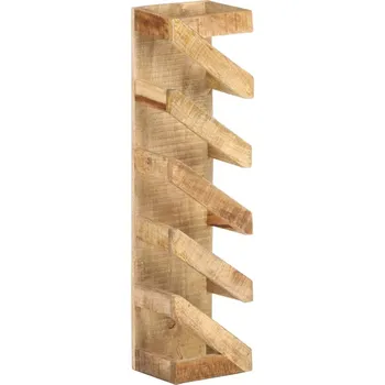 Stojan na víno Stojan na víno pro 5 lahví masivní mangovníkové dřevo IM_321627