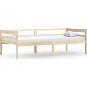 Postel Dřevěná dvoulůžková postel VidaXL 90x200 borovice