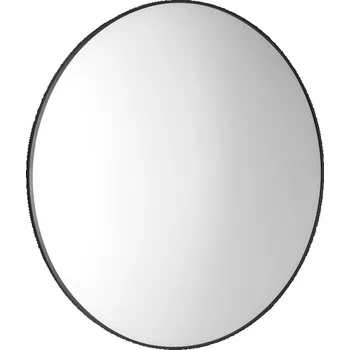 Zrcadlo Sapho AROWANA kulaté zrcadlo v rámu ø 70cm, černá mat - AWB070