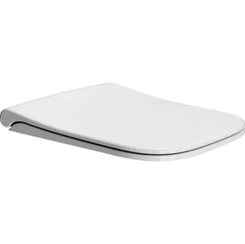 WC sedátko GSI NUBES WC sedátko, Soft Close, Quick Release, bílá/chrom - MS96C11