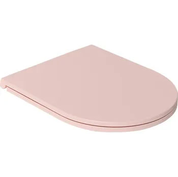 WC sedátko Isvea INFINITY WC sedátko, SLIM, Soft Close, Easy Take, růžová Salmon - 40KF0541I-S