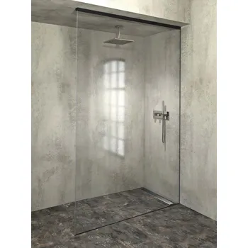 Polysan ARCHITEX sada pro uchycení skla, podlaha-stěna-strop, max. š. 1600mm, černá mat - AXL2816B