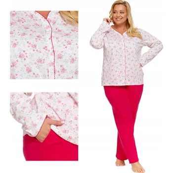 Dámské pyžamo Doctor Nap Pyžamo PM 5282 viva magenta L