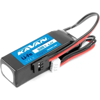 RC vybavení KAVAN Li-Fe 500 mAh/6,4V RX přijímačová