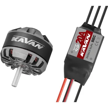 RC vybavení Combo set KAVAN C2822-1200 + KAVAN R-20B reg. (nahrazuje RAY G3)
