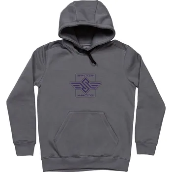 cyklistický dres Racing Hoodie Grey L