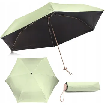 Pako Jeans manuální skládací deštník se zeleným pouzdrem