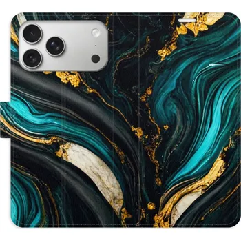 Pouzdro na mobilní telefon Flipové pouzdro iSaprio - Dark Paint - iPhone 17 Pro Max