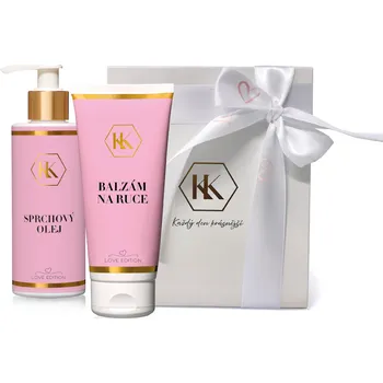 Kosmetická sada Sprchový olej & Balzám na ruce – dárková sada v krabičce