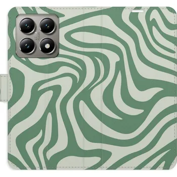 Pouzdro na mobilní telefon Flipové pouzdro iSaprio - Zebra Green 02 - Xiaomi 14T
