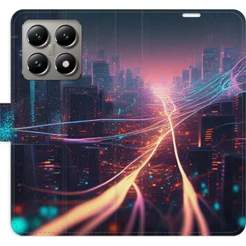 Pouzdro na mobilní telefon Flipové pouzdro iSaprio - Modern City - Xiaomi 14T Pro
