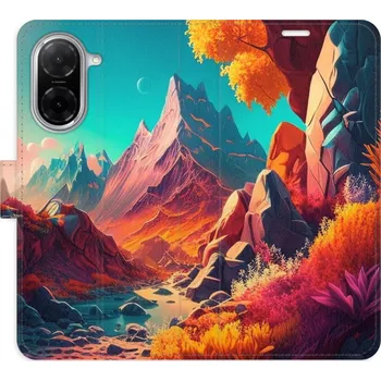 Pouzdro na mobilní telefon Flipové pouzdro iSaprio - Colorful Mountains - Xiaomi Redmi A5