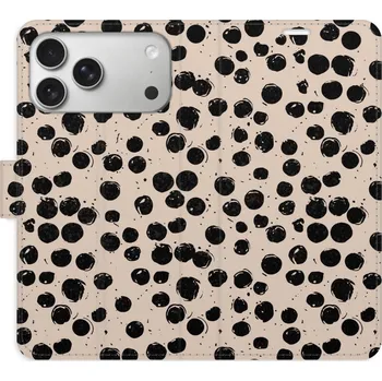 Pouzdro na mobilní telefon Flipové pouzdro iSaprio - Dotted 02 - iPhone 17 Pro Max