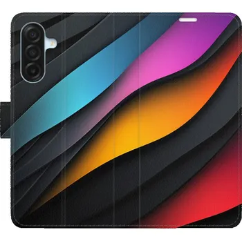 Pouzdro na mobilní telefon Flipové pouzdro iSaprio - Color Waves - Samsung Galaxy A17 / A17 5G