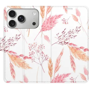 Pouzdro na mobilní telefon Flipové pouzdro iSaprio - Ornamental Flowers - iPhone 17 Pro