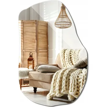 Zrcadlo Zrcadlo Nástěnné Loft Boho Dekorativní 70x45,5cm Obývací Pokoj Koupelna Ložnice