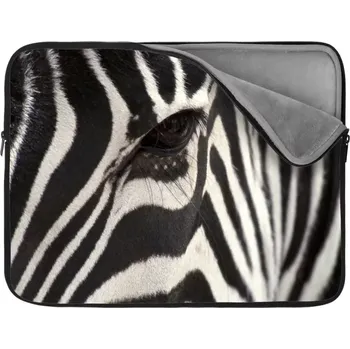 pouzdro na notebook Sablio Obal na notebook Detail zebra - 17"