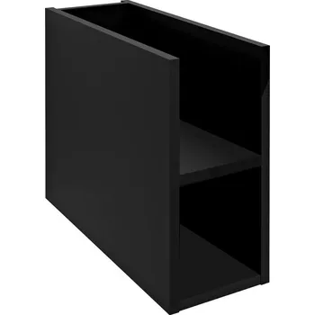Nábytek Sapho LOREA skříňka spodní policová 20x44x51,2cm, černá mat - LE020-3535