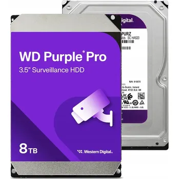 Pevný disk Pevný disk Western Digital HDD-WD84PURU 8TB SATA III 3,5"
