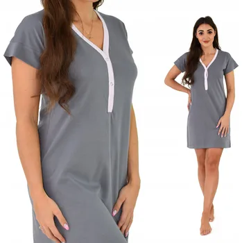 Dámské noční prádlo Noční košilka Noční na kojení druky , velikost L